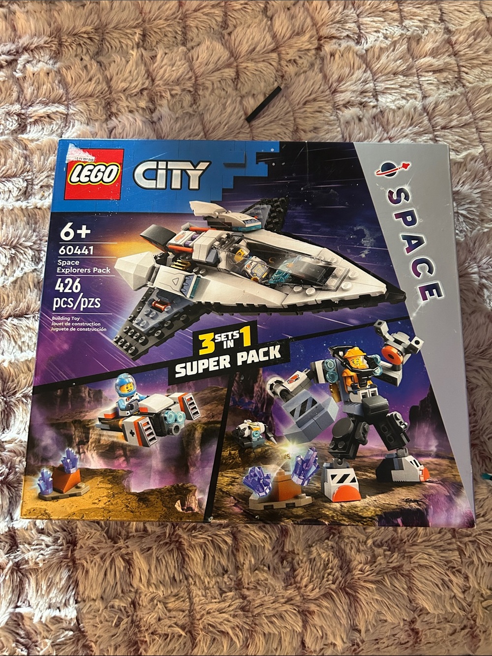 Lego City Space Pack 3 sets in 1  # 60441